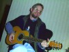 Woody on his son's guitar